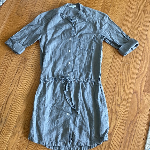James Perse linen button up dress - Picture 2 of 5